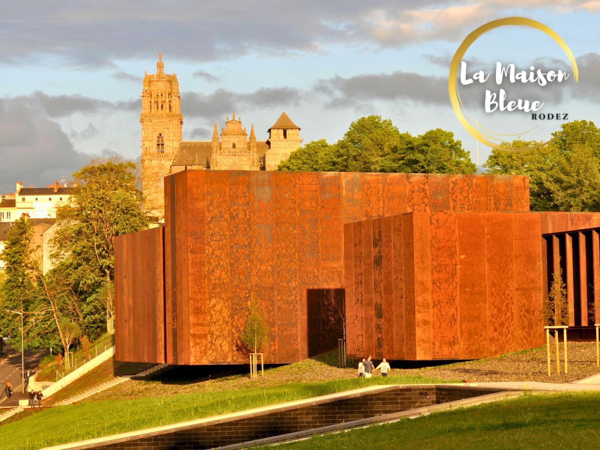 La Maison Bleue, Un Emplacement De Choix A Rodez Exteriör bild