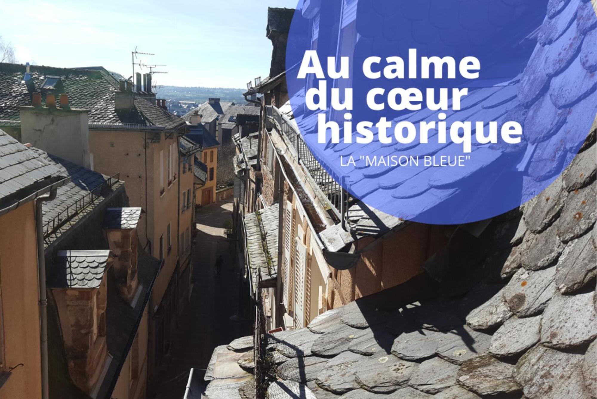 La Maison Bleue, Un Emplacement De Choix A Rodez Exteriör bild
